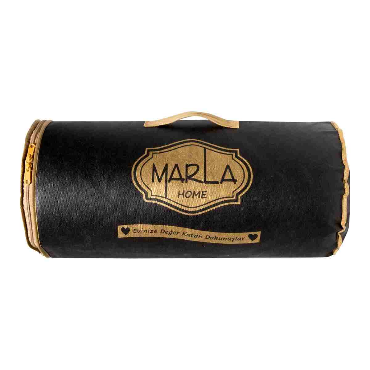 MARLA HOME Çift Kişilik Welsoft Yorgan Uyku Seti | Lastikli Çarşaflı | Bahar - Görsel 3
