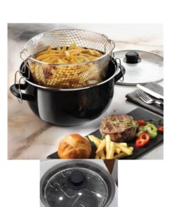 Paçi Emaye Kızartma Tenceresi 22 cm 4.5 lt