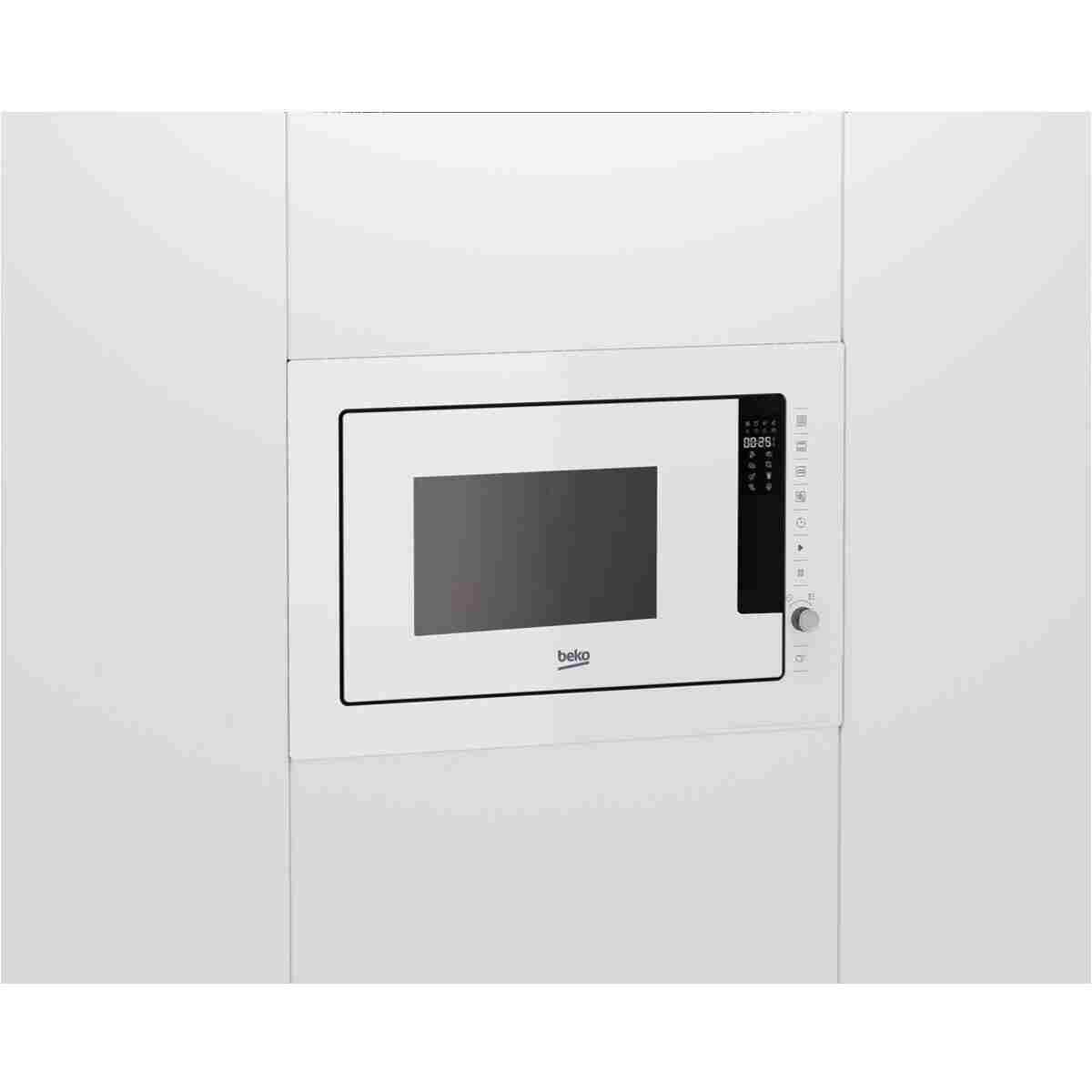 Beko Bmc 2520 B Beyaz Cam Ankastre Mikrodalgalar - Görsel 3