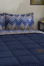 Karaca Home Vega Çift Kişilik Comfort Set Lacivert - Görsel 4