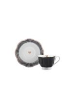 Karaca Piraye 6 Kişilik Kahve Fincan Takımı 80 ml - Görsel 6