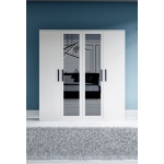 Metalia Gm 051 4 Kapılı Aynalı Gardrop Dolap