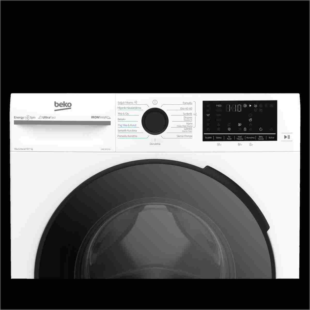Beko CMX 1070 YK I Kurutmalı Çamaşır Makinesi - Görsel 10