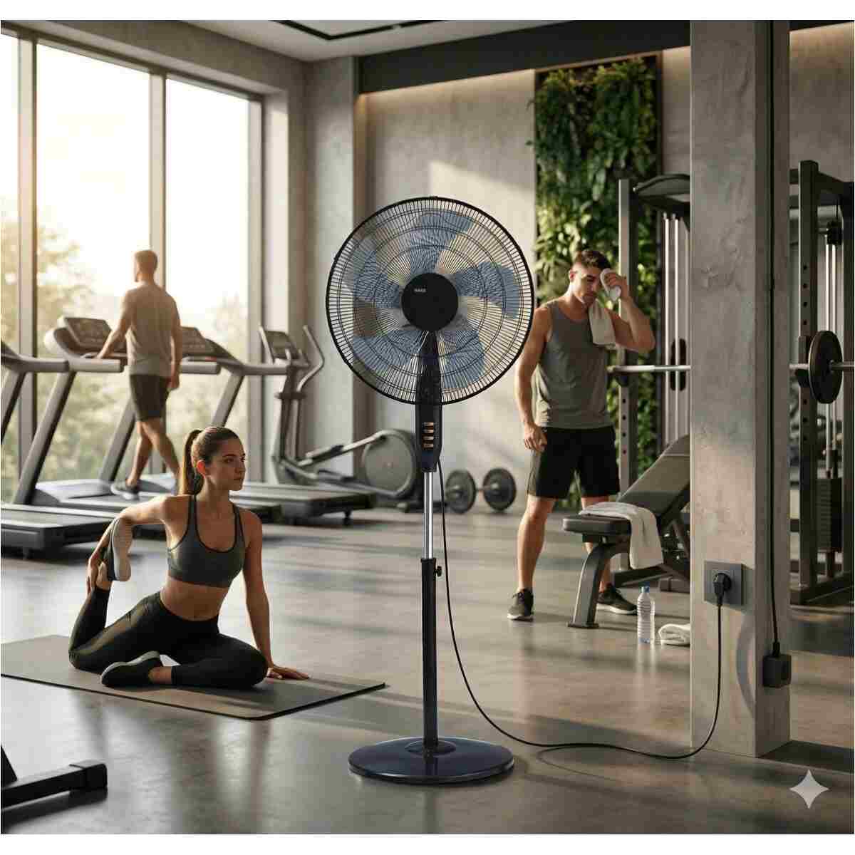 Raks SF 18 EXTRA 65 WATT 18İNÇ/45CM. Ayaklı Vantilatör 5 PERVANELİ 7 YIL GARANTİLİ - Görsel 5