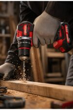 KİMMEER PLUS 13 mm 21 V 5 PİLLİ ÇİFT AKÜLÜ KÖMÜRSÜZ 24 PARÇA ÇELİK MANDREN DARBELİ MATKAP - Görsel 3