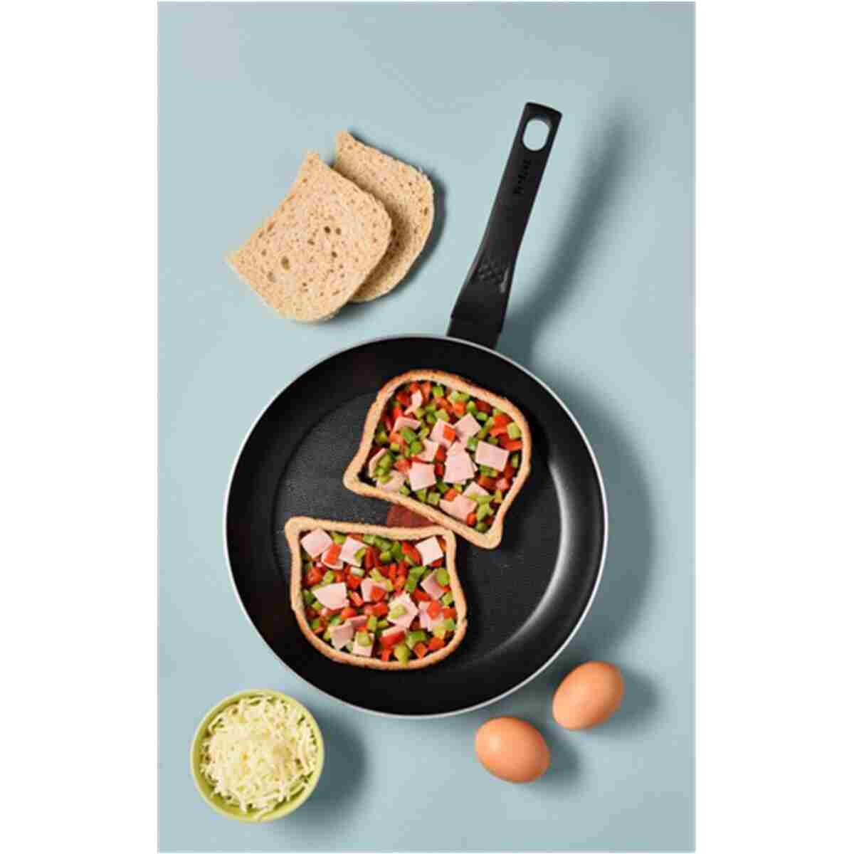 TEFAL SimpleCook 1X Difüzyon Tabanlı Tava - 30 cm - Görsel 14