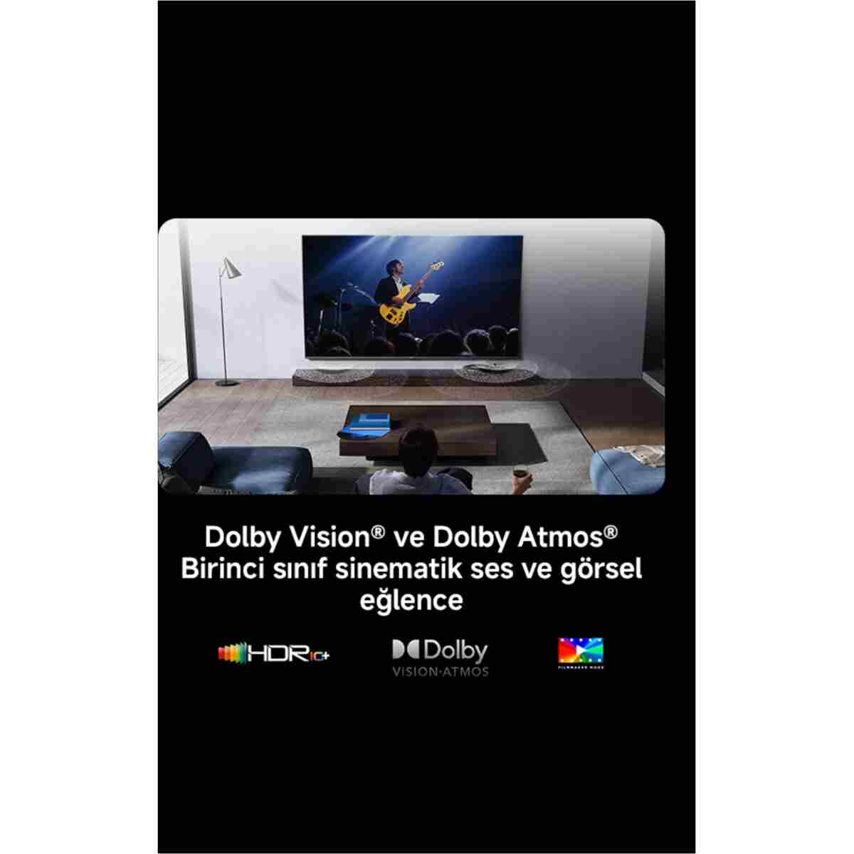 Xiaomi TV S Pro Mini LED 75 2026 – 75" 190 4K Ultra HD Mini LED 144 Hz Uydu Alıcılı Google Smart TV - Görsel 15