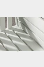 MOBETTO Lara Minderli 2 Li Koltuk - Beyaz Balkon, Bahçe, Cafe Koltuğu - Görsel 5