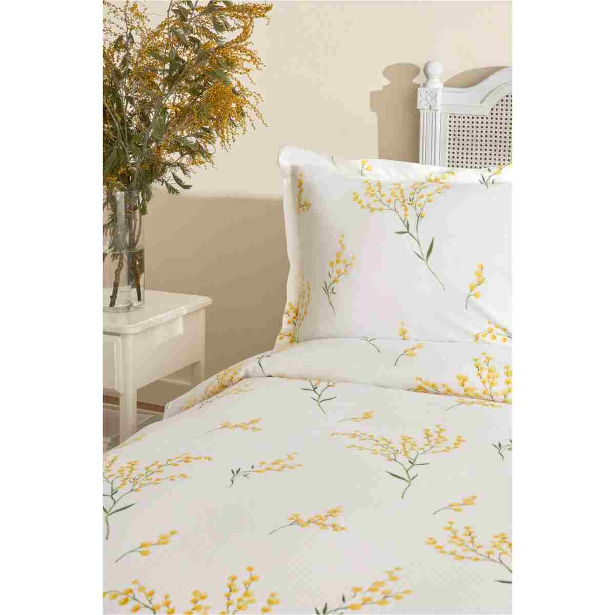 Karaca Home Loretta %100 Pamuk Çift Kişilik Pike Takımı PP - Görsel 10