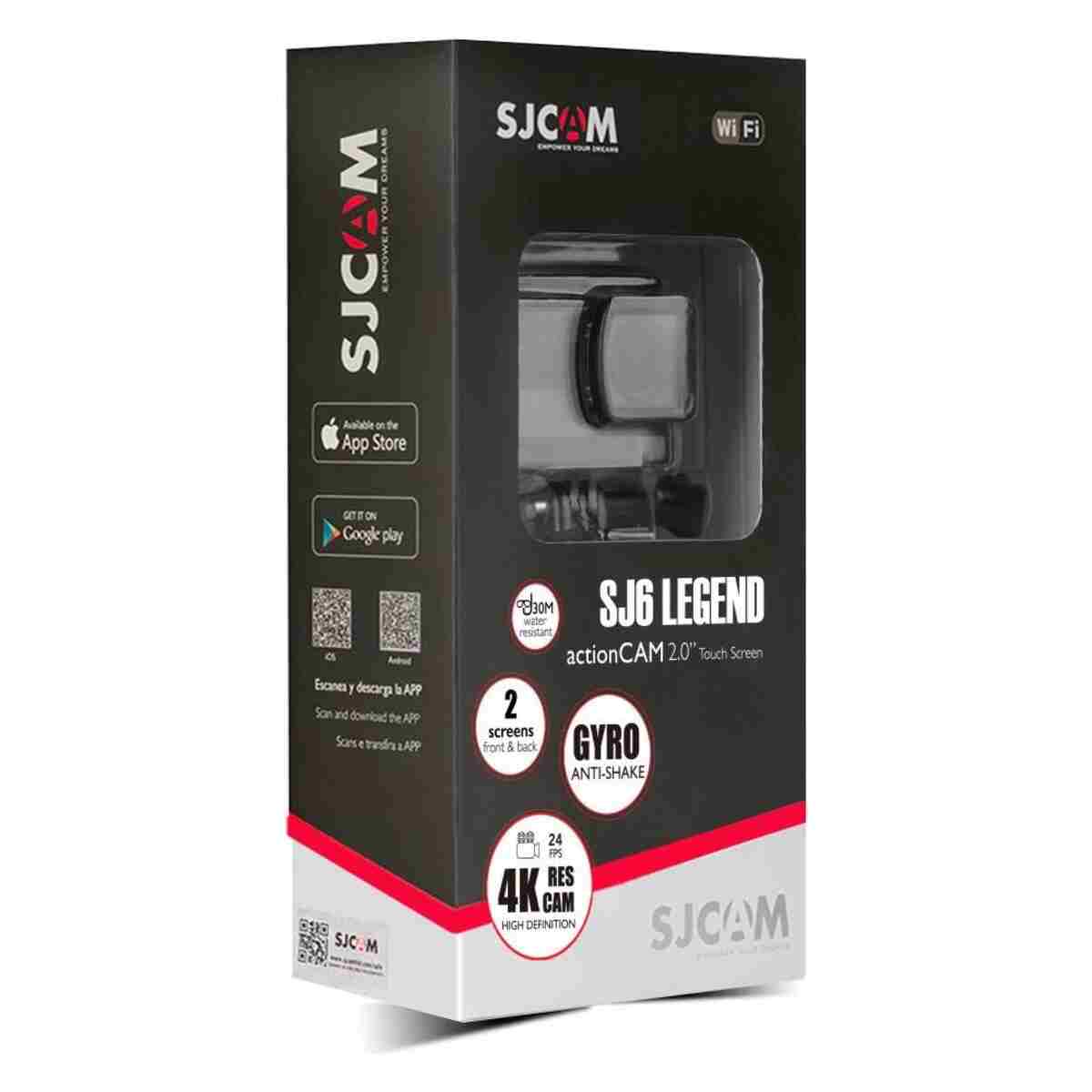 SJCAM Sj6 Legend 4k Aksiyon Kamerası Siyah - Görsel 5