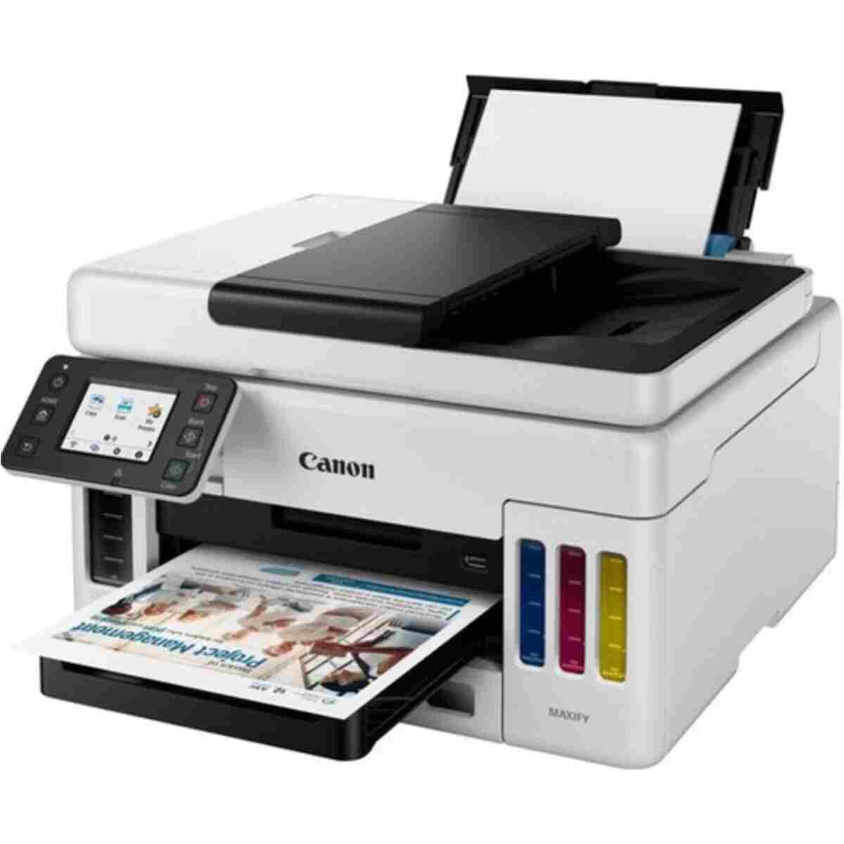 Canon A4 Renkli Maxıfy Gx7040 Yazıcı Tarayıcı Fotokopi Fax Usb 2.0,ethernet,kablosuz Tanklı - Görsel 4