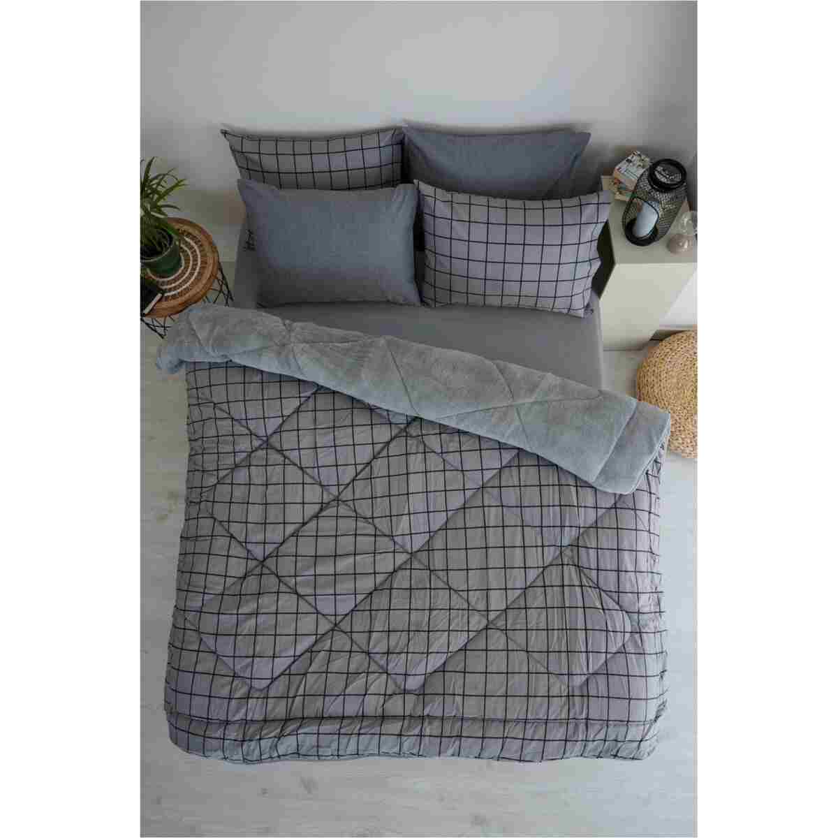 MARLA HOME Line Baklava Desen Çift Kişilik Uyku Seti - Görsel 7