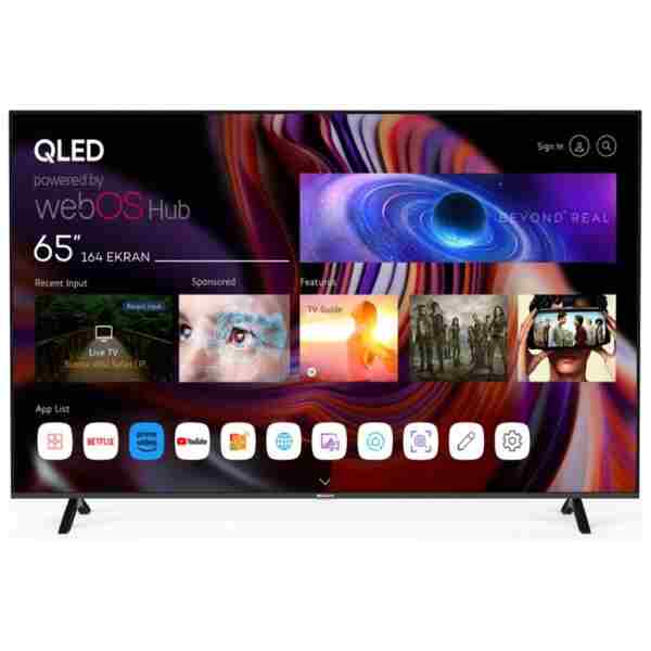 Sunny SN65QMN252 65'' 165 Ekran Frameless UHD 4K WebOS 2.0 QLED TV