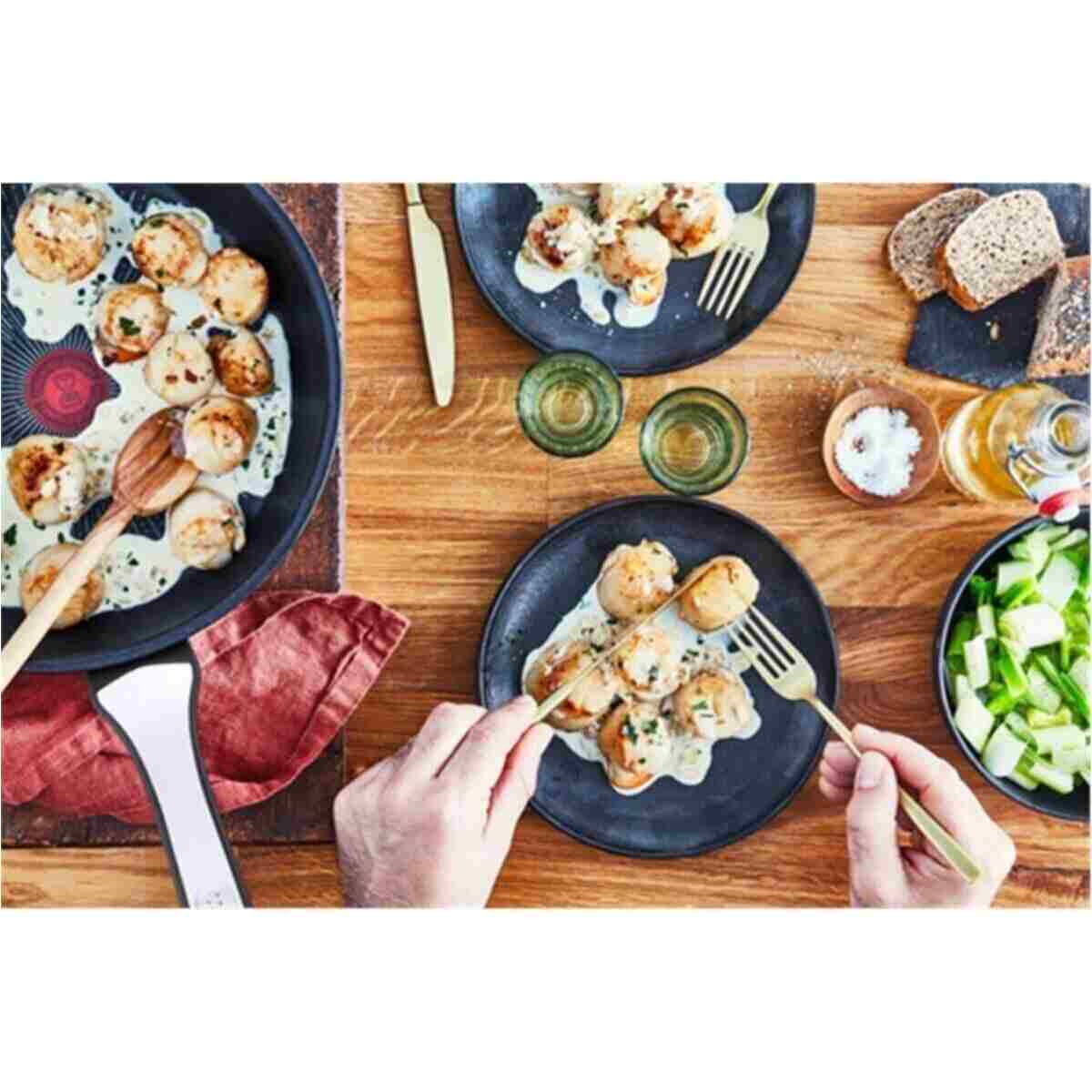 TEFAL UnlimitedOne 6X İndüksiyon Tabanlı Tava - 28 cm - Görsel 12