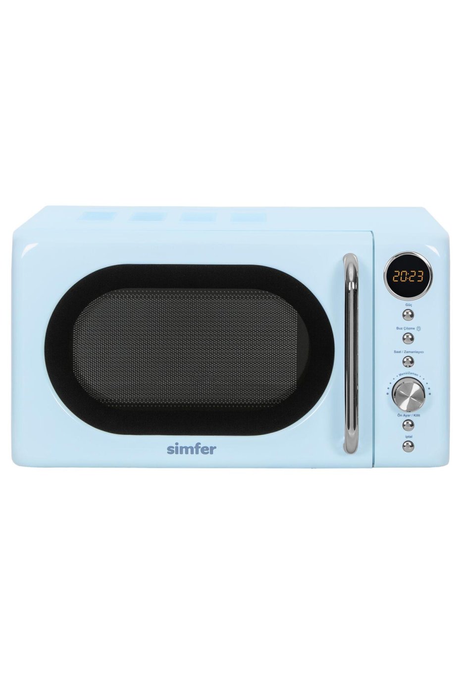 Simfer Sk4606 Retro Mavi Dijital Mikrodalga Fırın