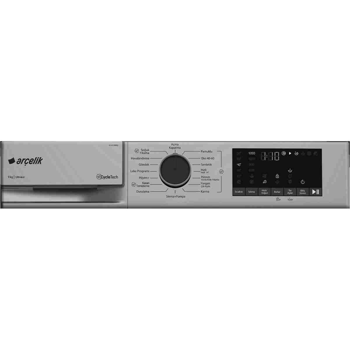Arçelik 9120 DMXS Çamaşır Makinesi - Görsel 12
