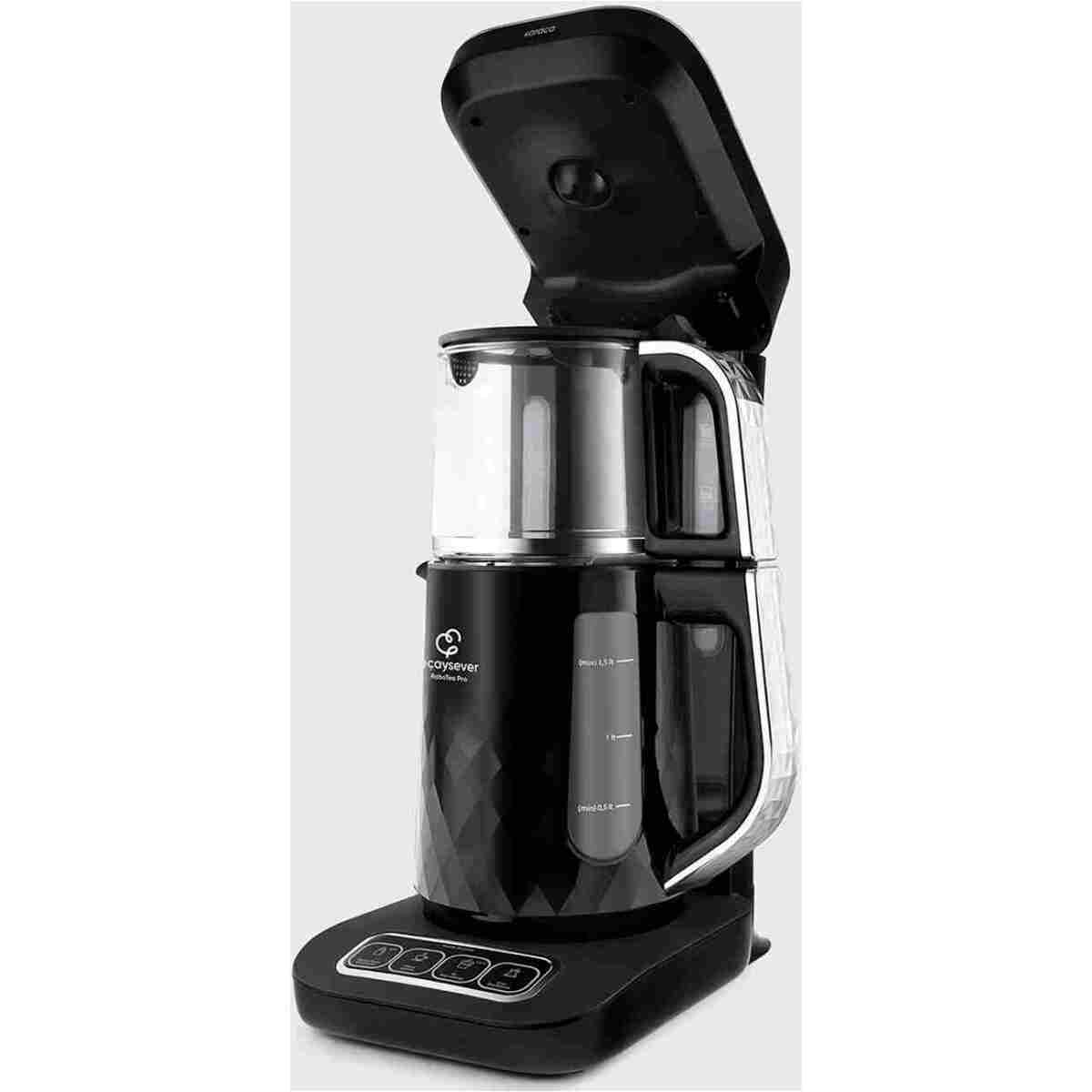 Karaca Robotea Pro Quartz 4 in 1 Konuşan Çay Makinesi Black Chrome - Görsel 4
