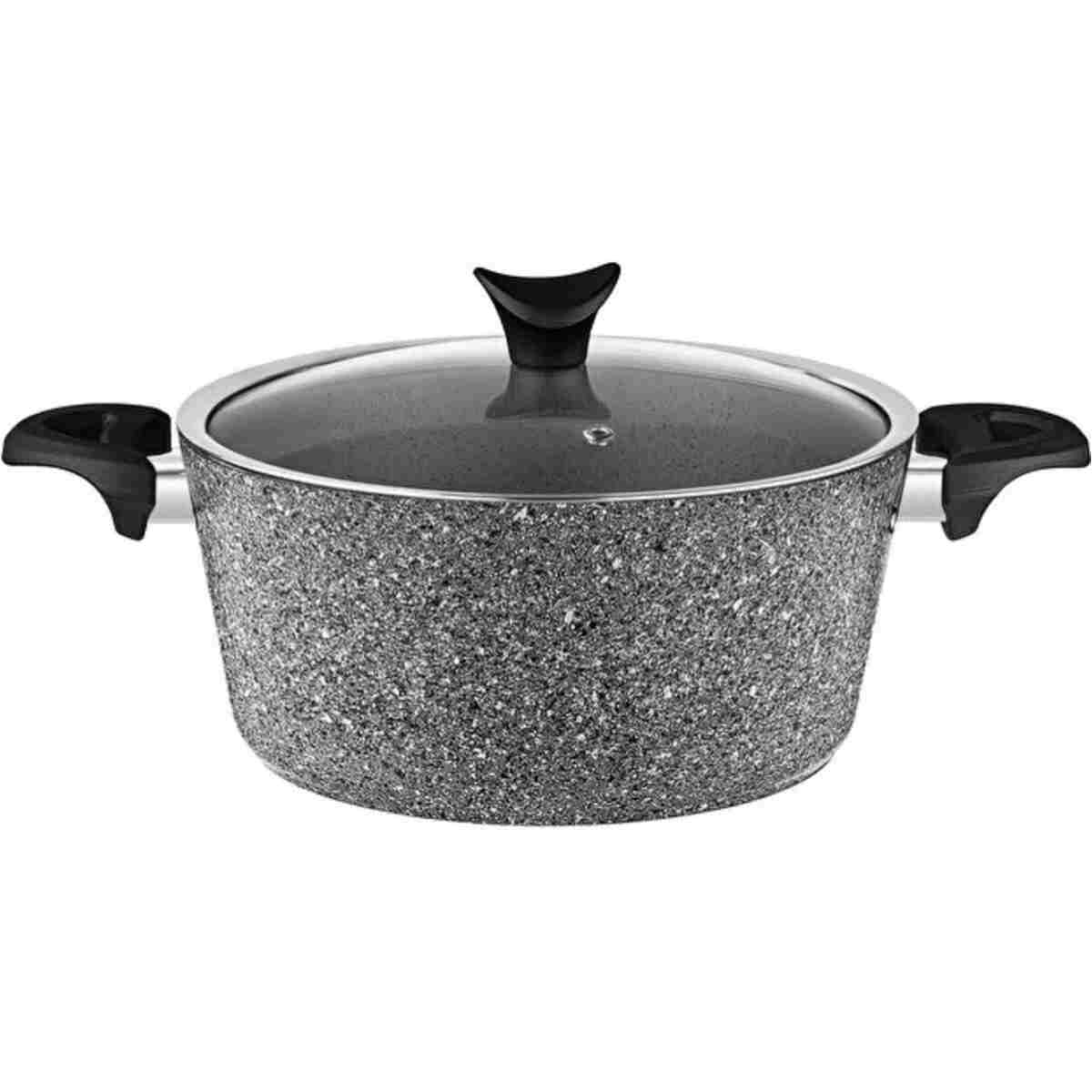 Taç Master Cook 4'lü 7 Parça Granit Tencere Seti Gri - Görsel 11