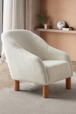 EDSY HOME Regnum Koltuk Takımı 3+3+1 Krem Renk - Görsel 7