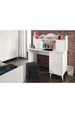 WENCE Akasya Modern Genç Odası Takımı Beyaz - 4 Parçalı Ve Tamamı 1. Kalite Mdf - Görsel 7