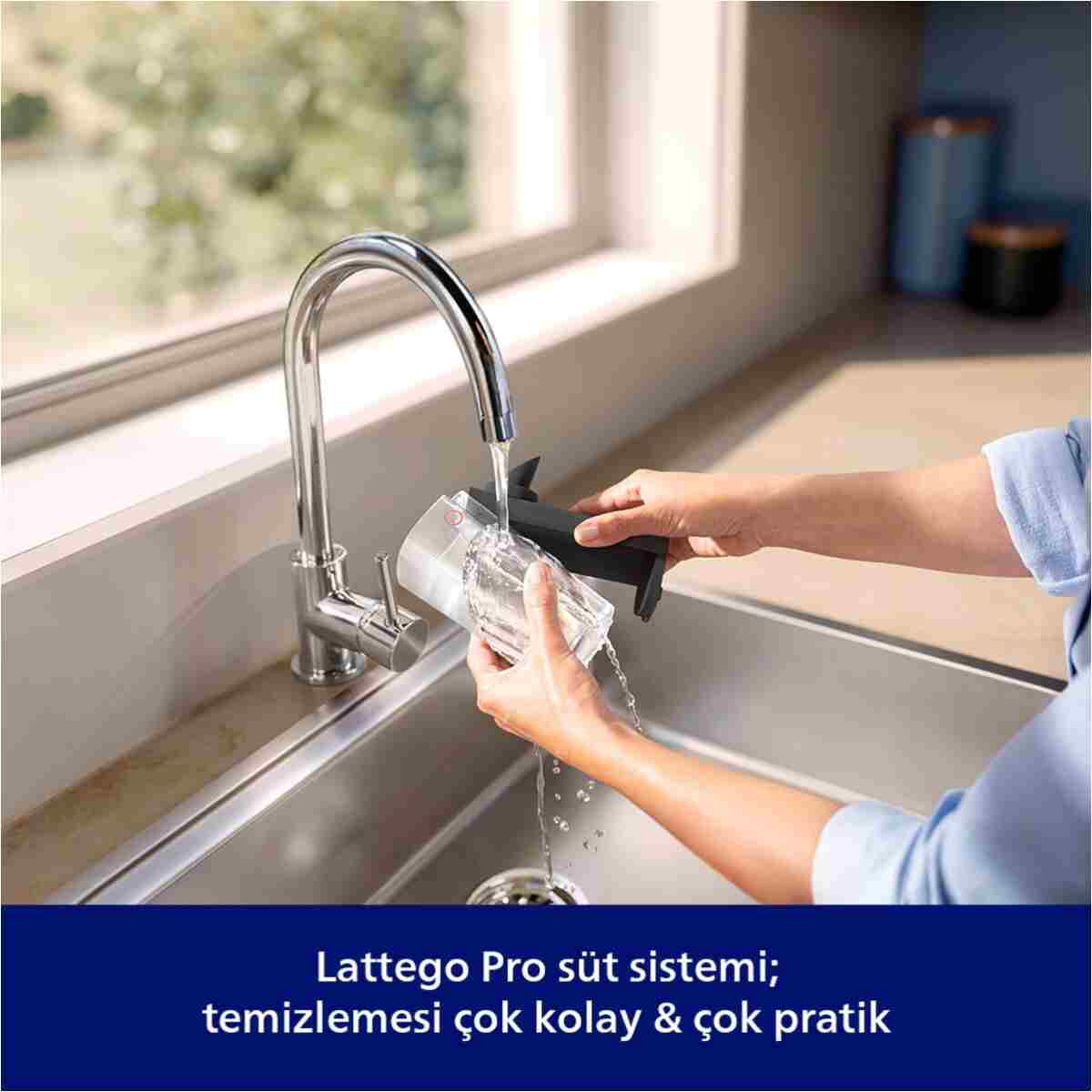 Philips 8000 Serisi LatteGo Pro Café Aromis Kahve Makinesi, Evde Kafe Kalitesi, 54 farklı içeçek, EP8757/92 - Görsel 14