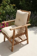 DEKORZADE 2 Kişilik Balkon Bahçe Teras Masa Takımı Oturma Grubu 2 Kişilik Bistro Set - Görsel 4