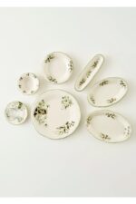 Bella Maison Julia Stoneware 26 Parça 6 Kişilik Kahvaltı Takımı Yeşil - Görsel 6