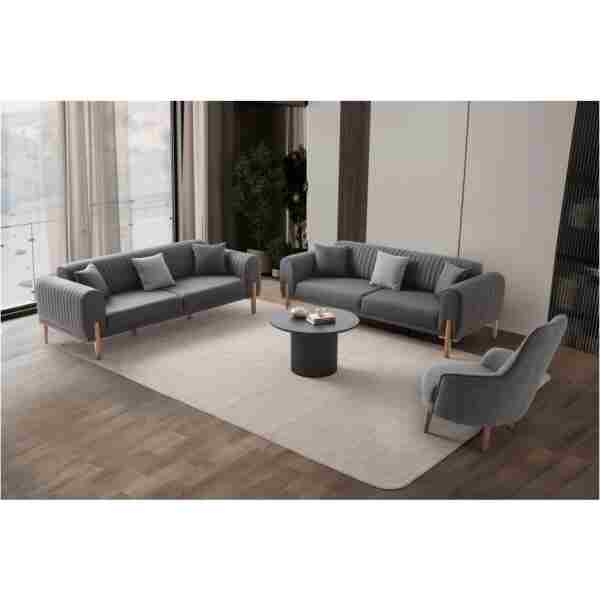 EDSY HOME Galata 3+3+1+1 Koltuk Takımı Antrasit