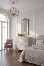 Rabi Gold Country Şifonyer - Beyaz - Görsel 9