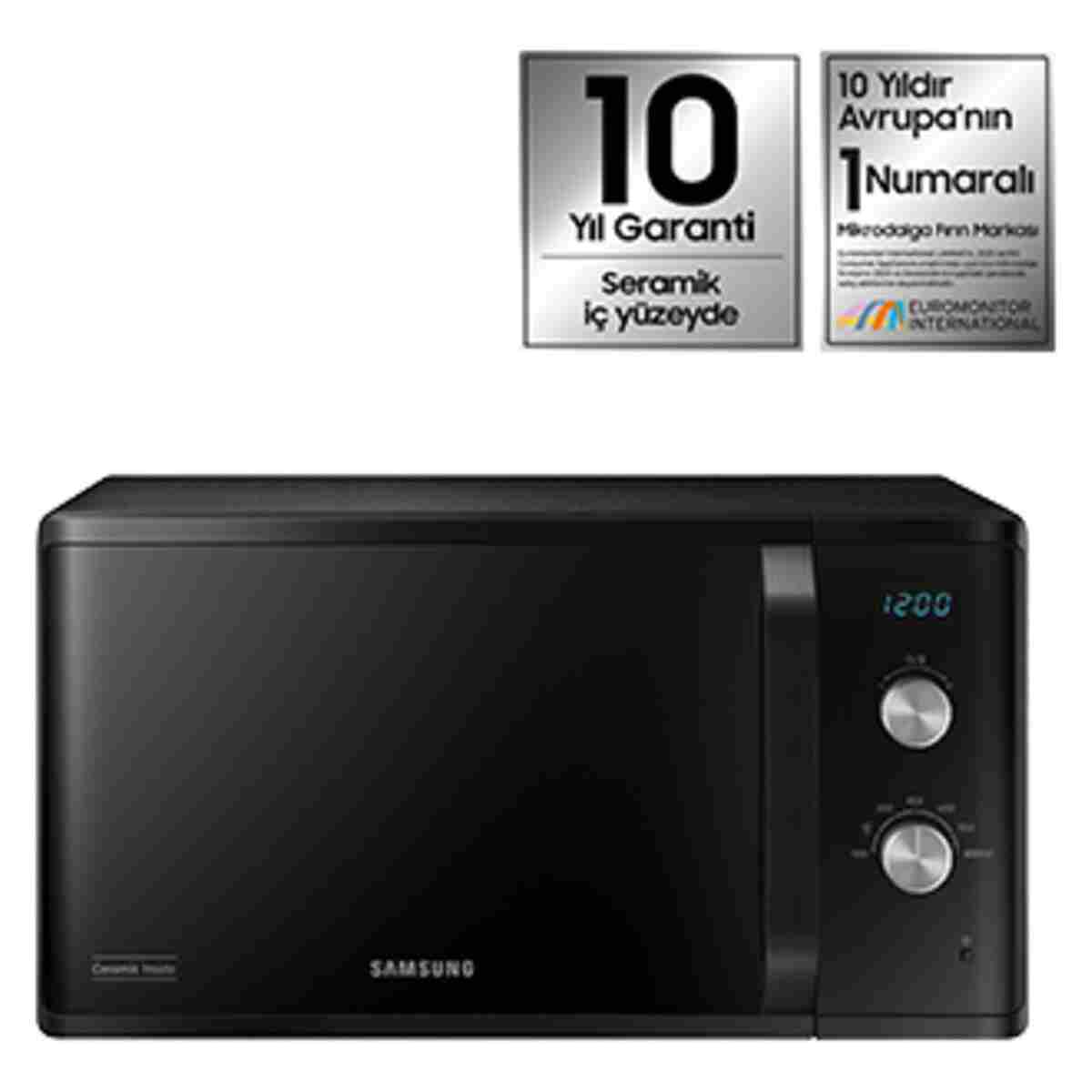 Samsung Solo Mikrodalga Fırın 23L Beyaz - MS23K3614AW/TR - Görsel 9