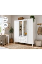 VENATTO MADRİD AYNALI ÇOK FONKSİYONEL GENÇ ODASI (%100MDF) - Görsel 9