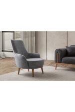 EDSY HOME Riva 3+3+1+1 Koltuk Takımı Antrasit - Görsel 8