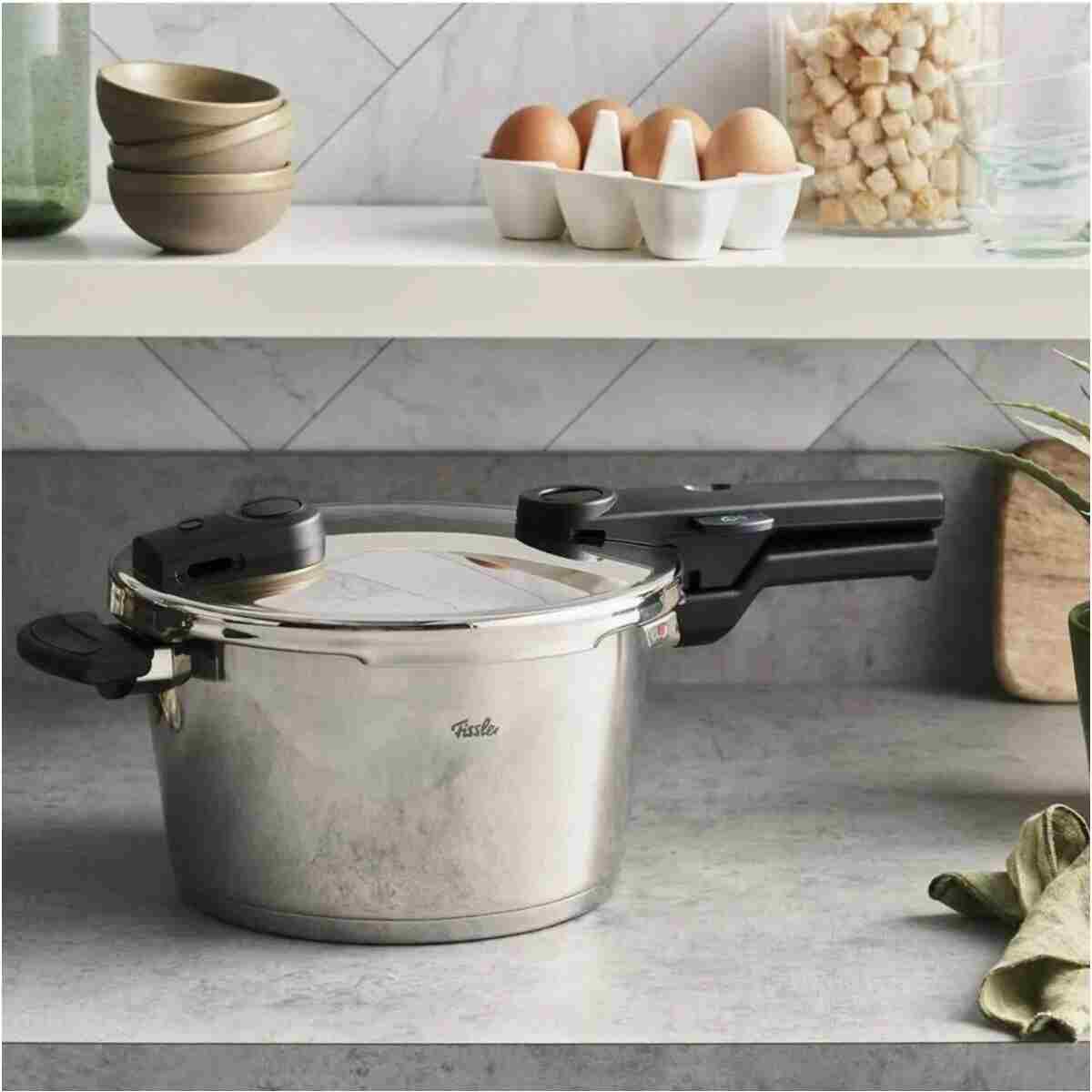 Fissler Vitaquick Black Düdüklü Tencere 6 Lt - Görsel 10