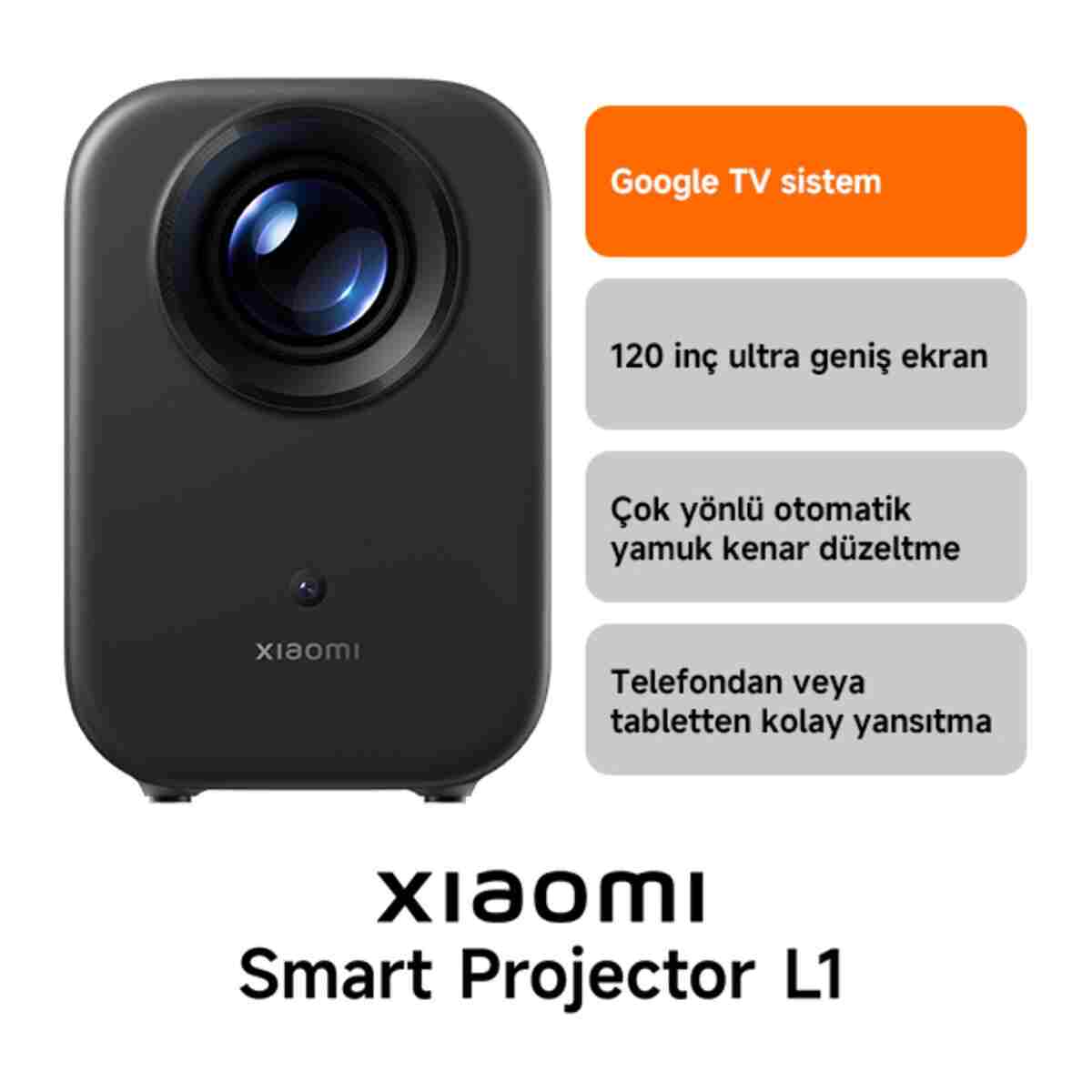 Xiaomi Smart Projector L1 Projeksiyon - Görsel 2
