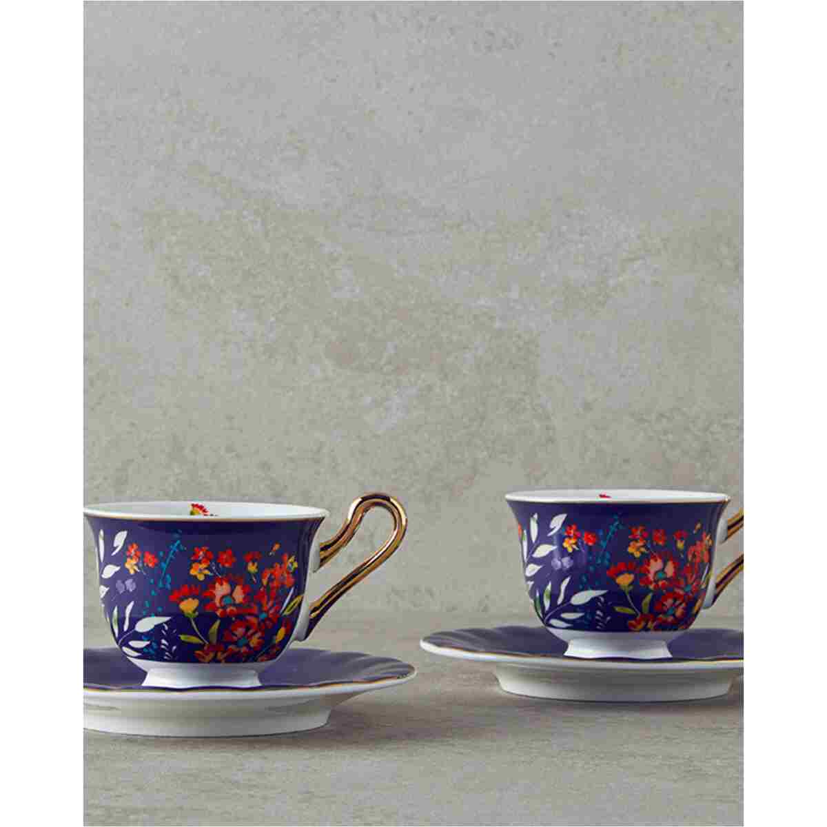 English Home Miranda New Bone China Kahve Fincan Takımı 4 Parça 2 Kişilik Açık Sarı - Görsel 4