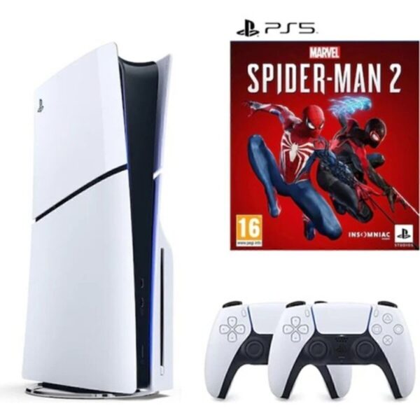 Sony Playstation 5 Slim Diskli 2.kol Dualsense Ps5 Spider-man 2