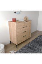 ALONEX HOME ADEN 4 ÇEKMECELİ SEPET ŞİFONYER - Görsel 3