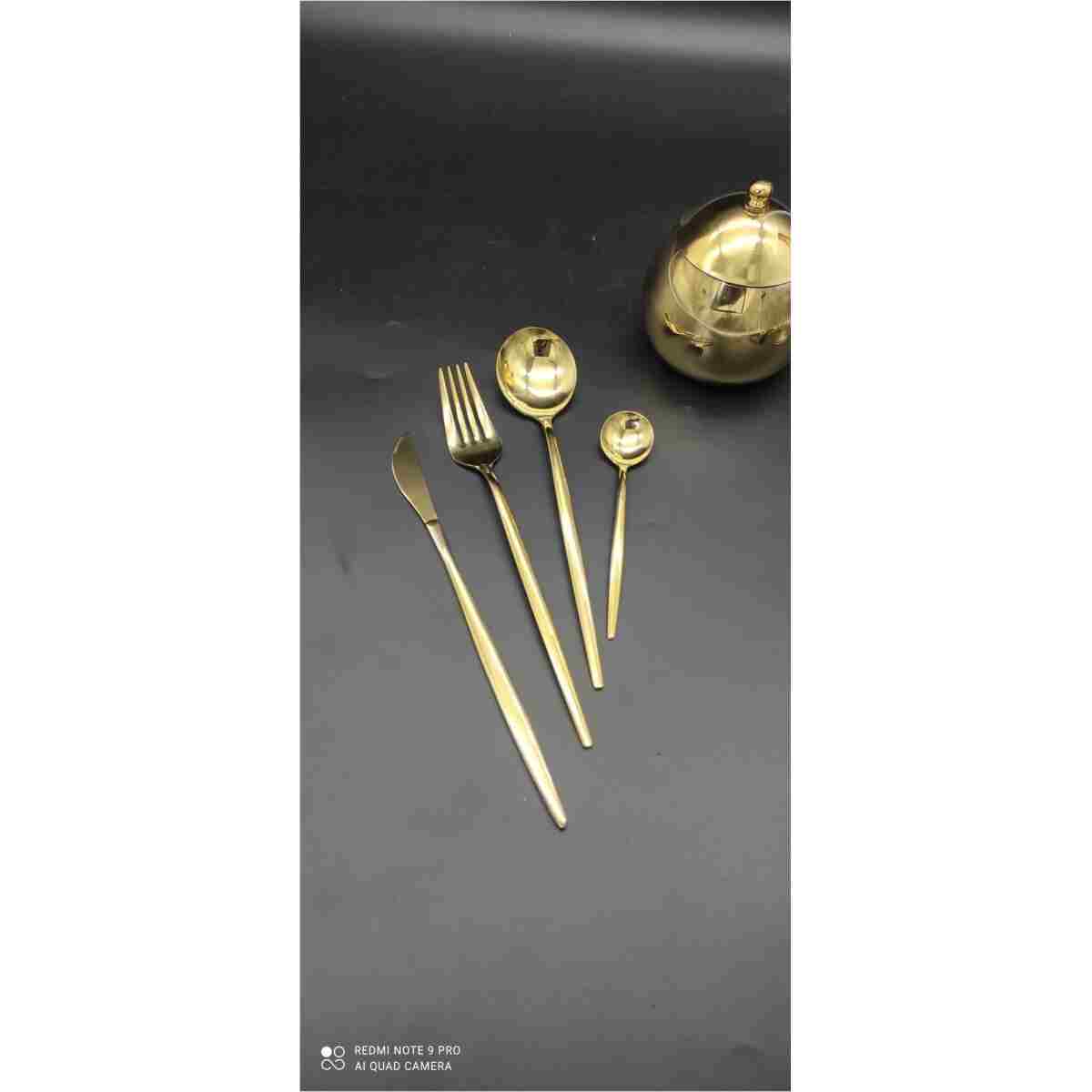 BRONDOFF Wessenburg Selanik 24 Prç Titanyum Gold Çkb Seti - Görsel 3