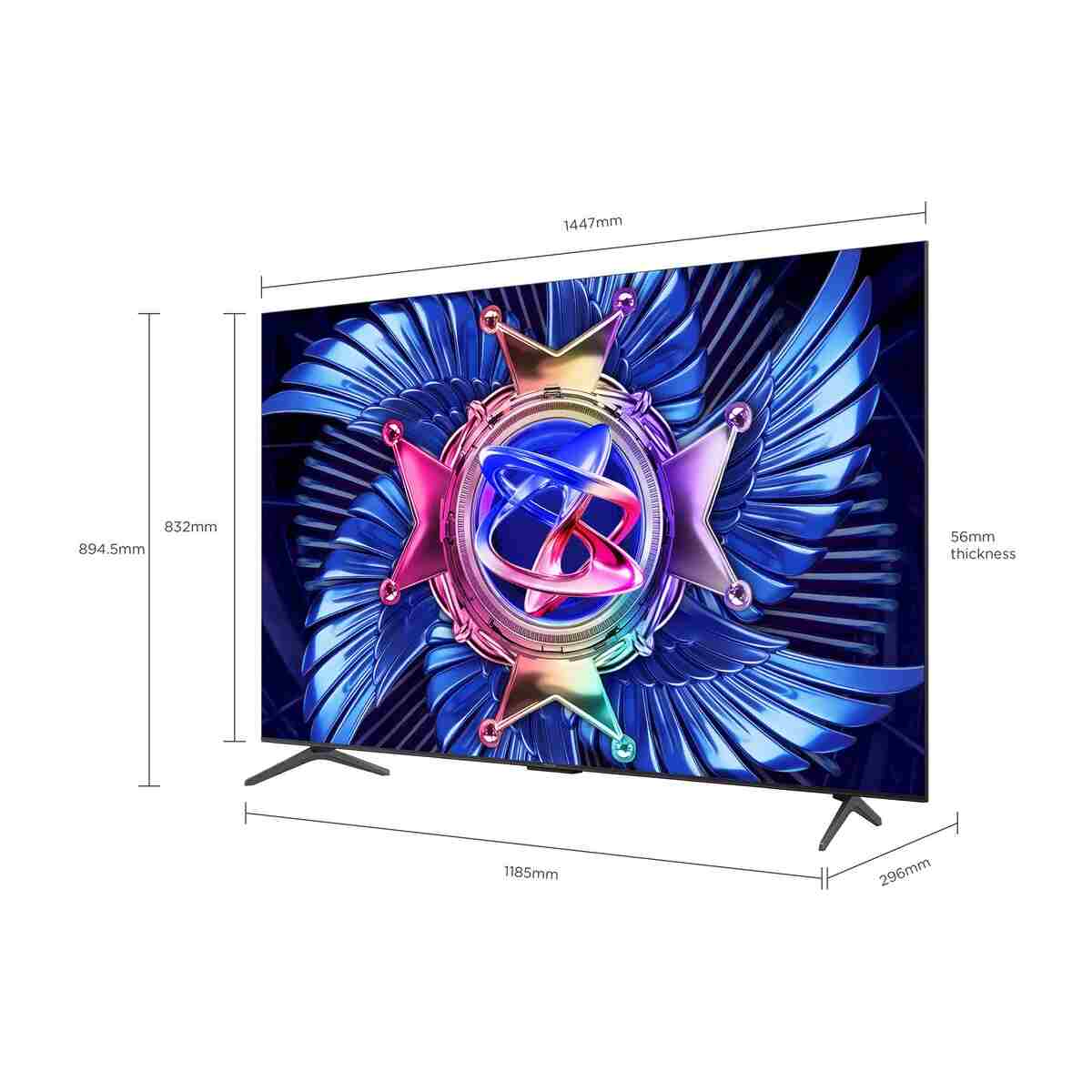 iFFALCON 65U95A 65 İnç Akıllı TV QD-Mini LED Google TV, 144Hz Yenileme Hızı (2026 Model) - Görsel 11