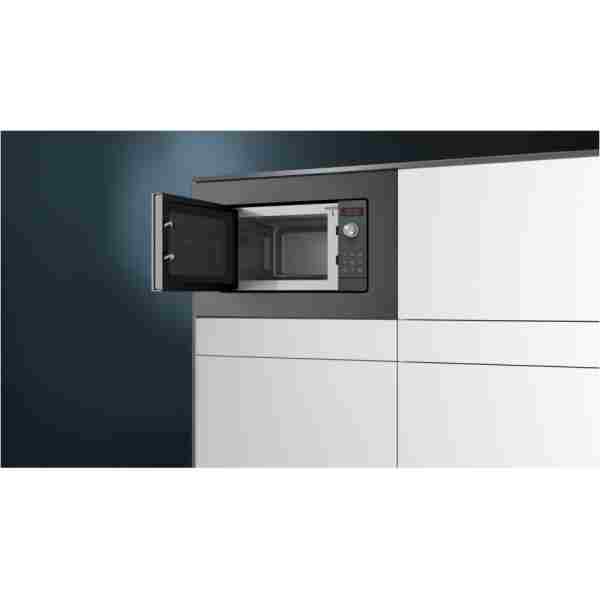 Siemens 1000 W ve Altı BF623LMG3 Gri Ankastre Mikrodalga Resmi Distribütör Garantili Gri Ankastre 2 Yıl Yok