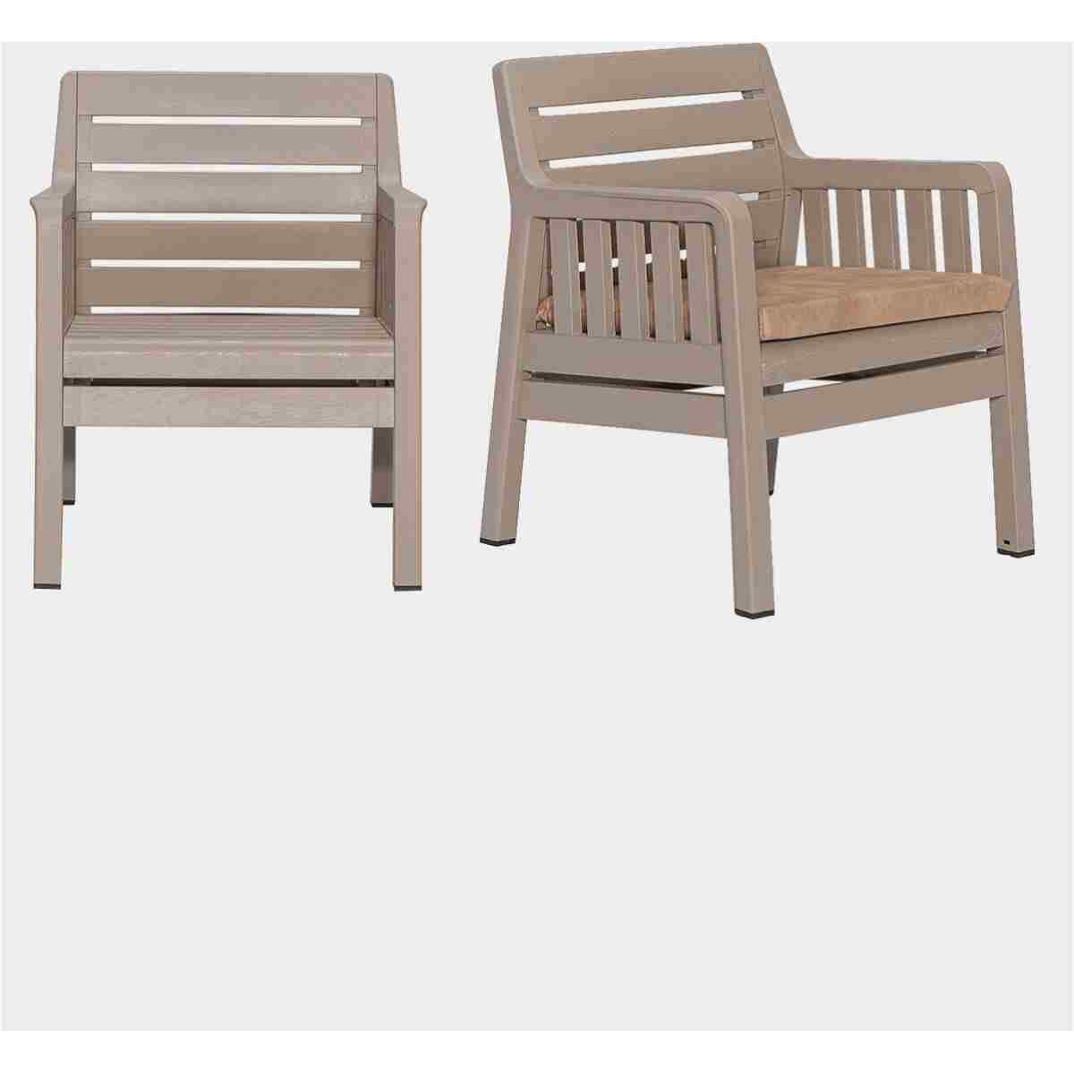 Modalife Lara Home 3+1+1 S Bahçe Takımı - Cappucino - Görsel 2