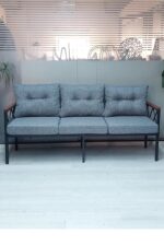 adımshops Safir 3'lü Bahçe,balkon,teras,cafe,çay Seti,oturma Grubu,koltuk Takımı - Görsel 7