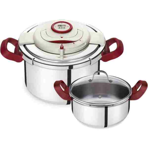 TEFAL P44420 Clipso+ Precision Düdüklü Tencere Seti 6 L / 4,5 L