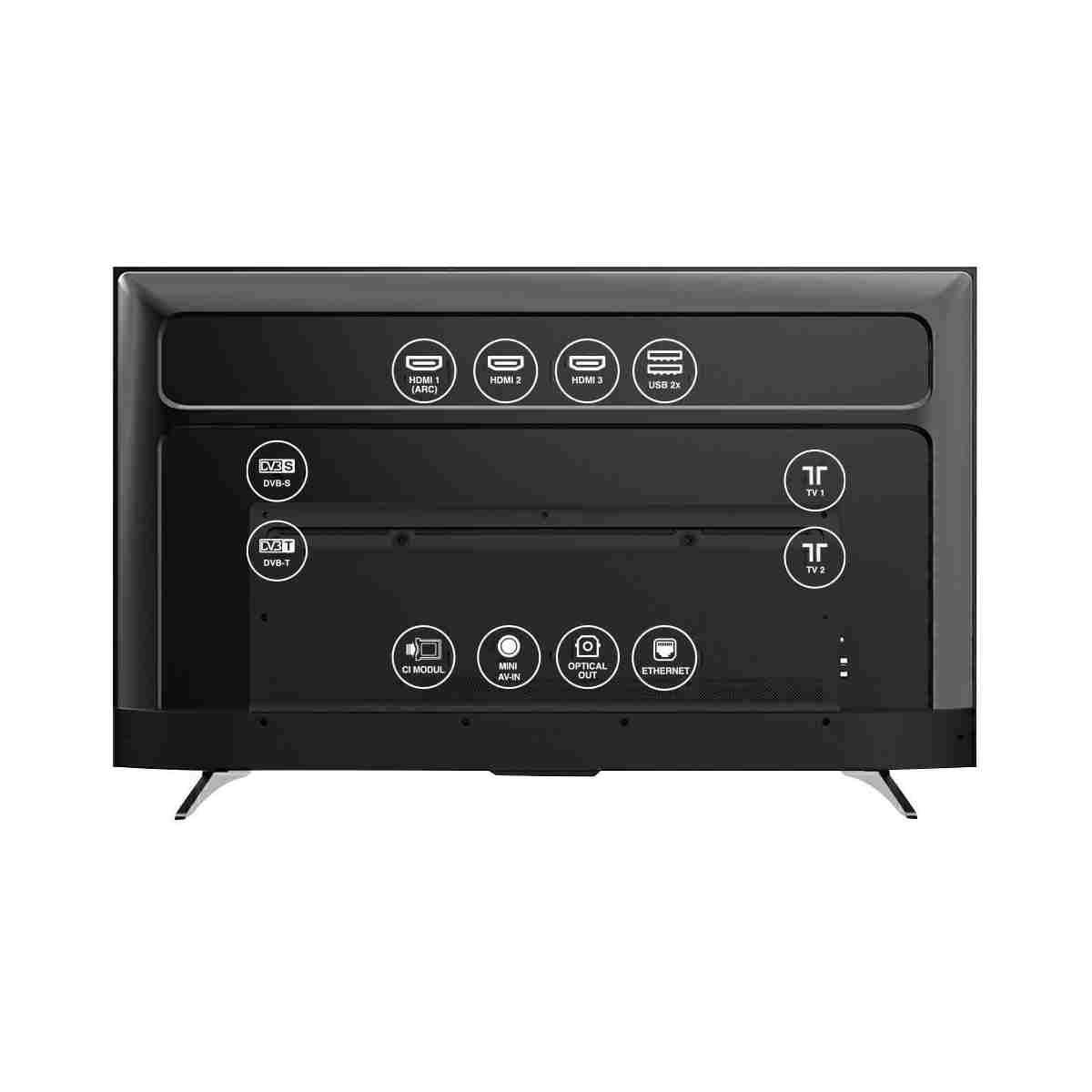 Next YE-55GFSG7 55" 139 Ekran Uydu Alıcılı 4K Ultra HD Google Android Smart LED TV - Görsel 14
