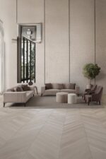 EDSY HOME Regnar 3+3+1+1 Koltuk Takımı Sütlü Kahve + Kahverengi - Görsel 3