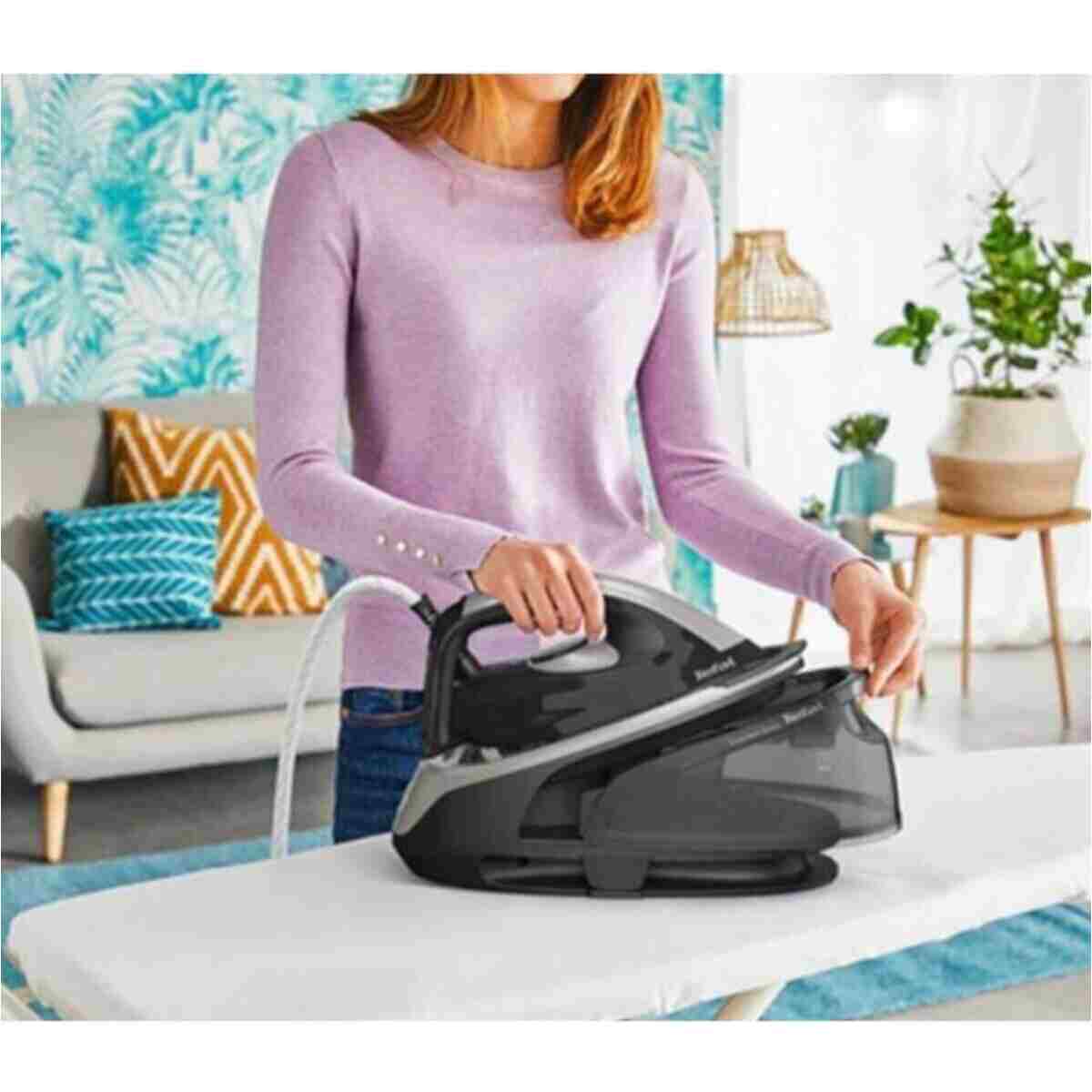 TEFAL SV6140 Express Easy 120 gr Sürekli ve 380 gr Şok Buharlı 2200 Watt Buhar Kazanlı Ütü - Görsel 14