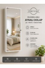 Yc Dekor Duvara monte Aynalı takı dolabı