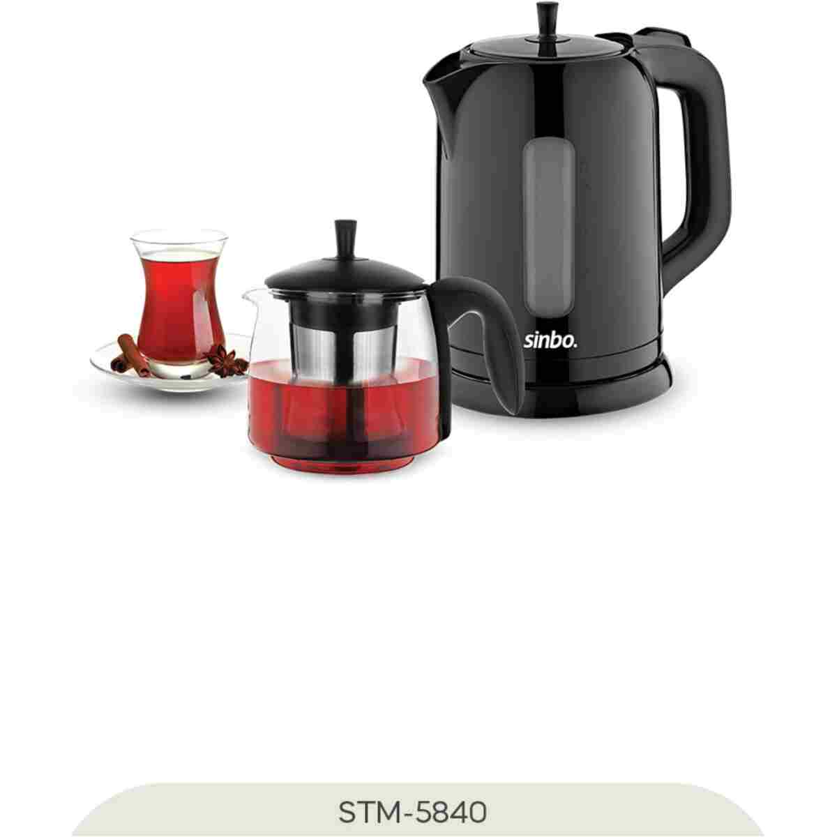 Sinbo STM-5840 Elektrikli Çay Seti - Görsel 9