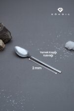 Gökdil Kayern 6 Kişilik Kutulu 30 Parça Sade Çatal & Kaşık & Takımı - Görsel 4