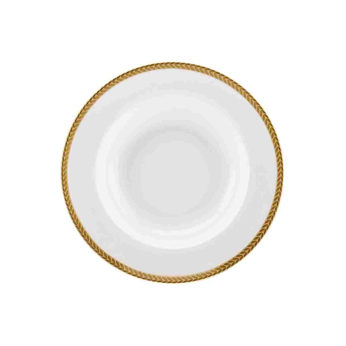 Karaca Roseanne Gold 24 Parça 6 Kişilik Porselen Yemek Takımı - Görsel 7
